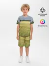 Детская пижама с шортами / Пшеничное поле