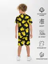 Детская пижама с шортами / Веселый пикачу