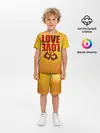 Детская пижама с шортами / LOVE