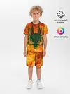 Детская пижама с шортами / Японский дракон | Japanese Dragon