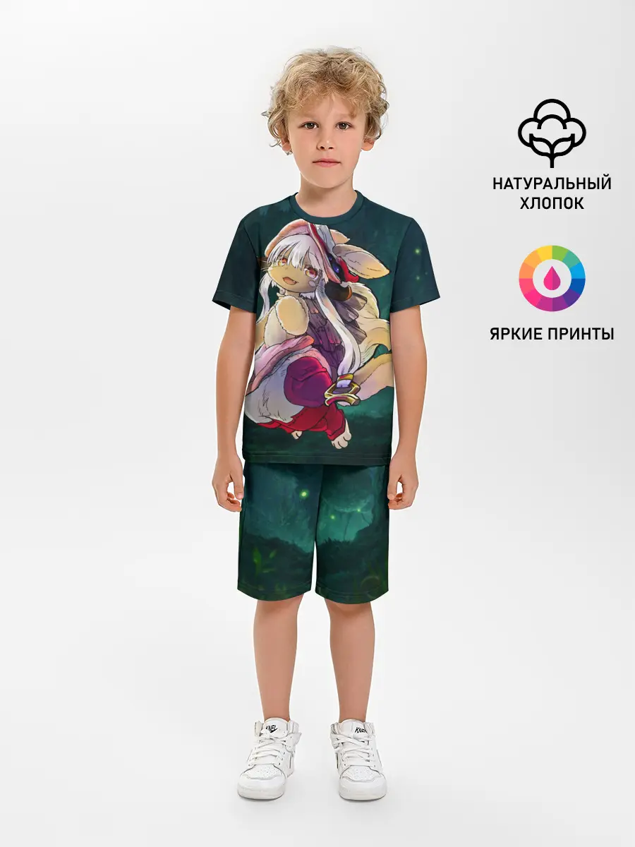 Детская пижама с шортами / Nanachi