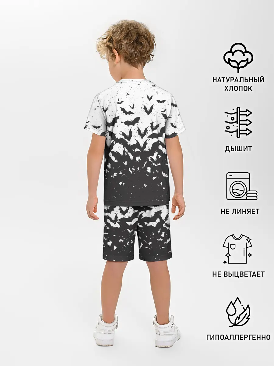 Детская пижама с шортами / Летучие кровососы