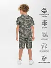 Детская пижама с шортами / Классический камуфляж