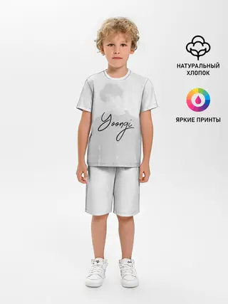 Детская пижама с шортами / BTS Min Yoongi