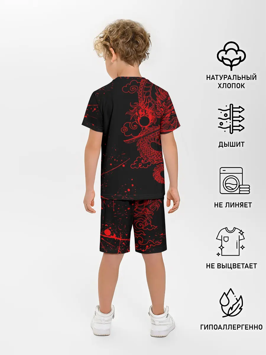 Детская пижама с шортами / ТОКИЙСКИЕ МСТИТЕЛИ КРАСНЫЙ ДРАКОН