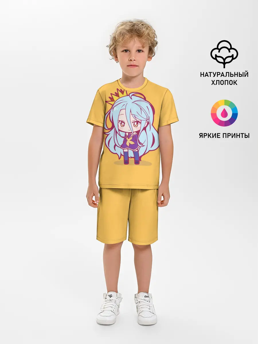 Детская пижама с шортами / NO GAME NO LIFE