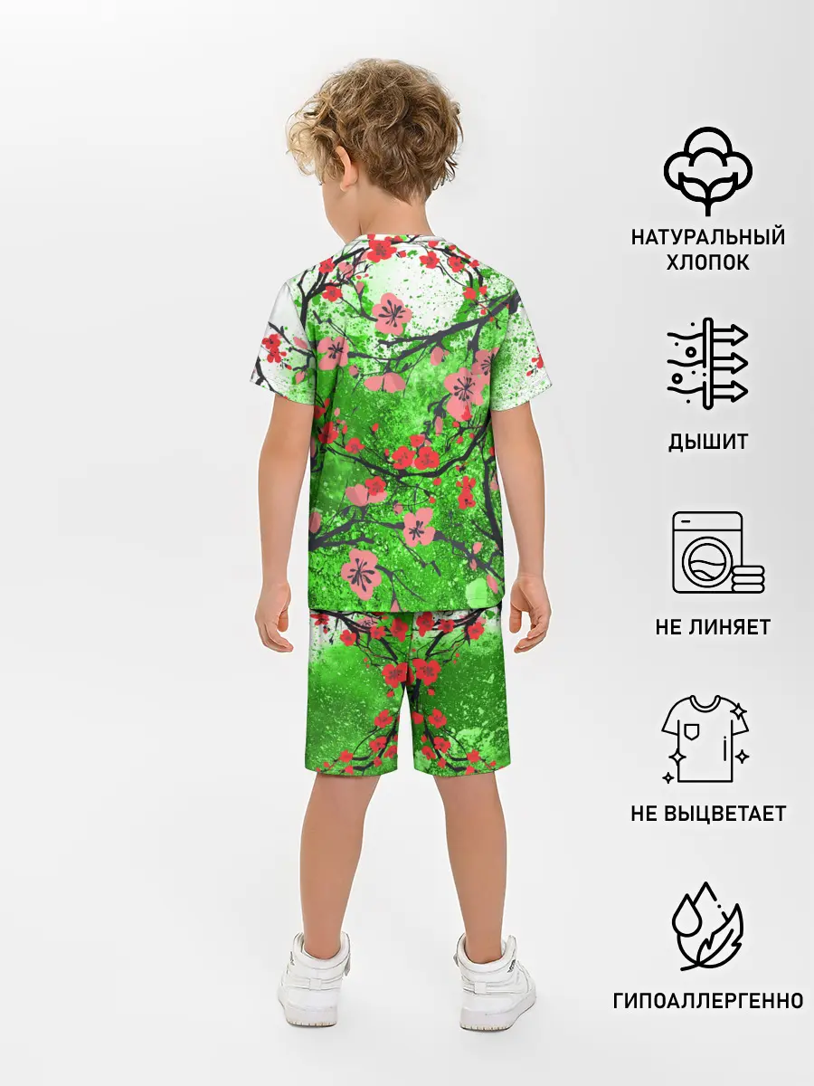 Детская пижама с шортами / Сакура | Sakura