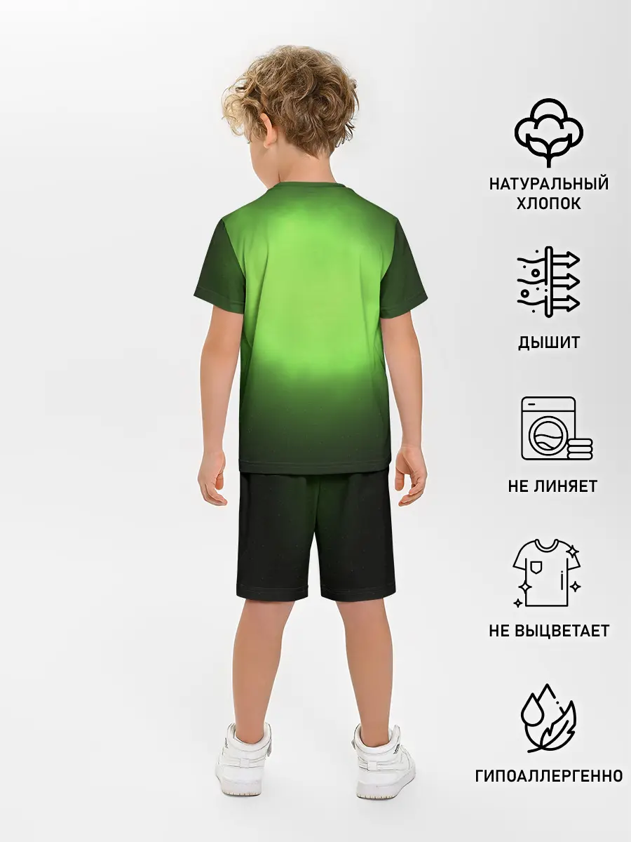 Детская пижама с шортами / MINECRAFT | МАЙНКРАФТ