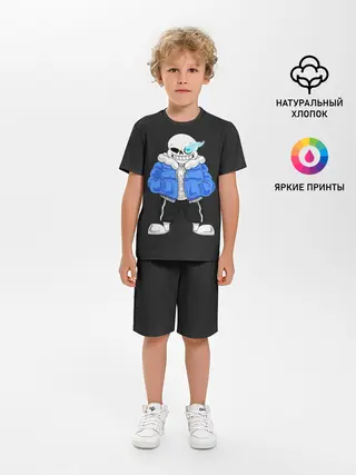 Детская пижама с шортами / UNDERTALE