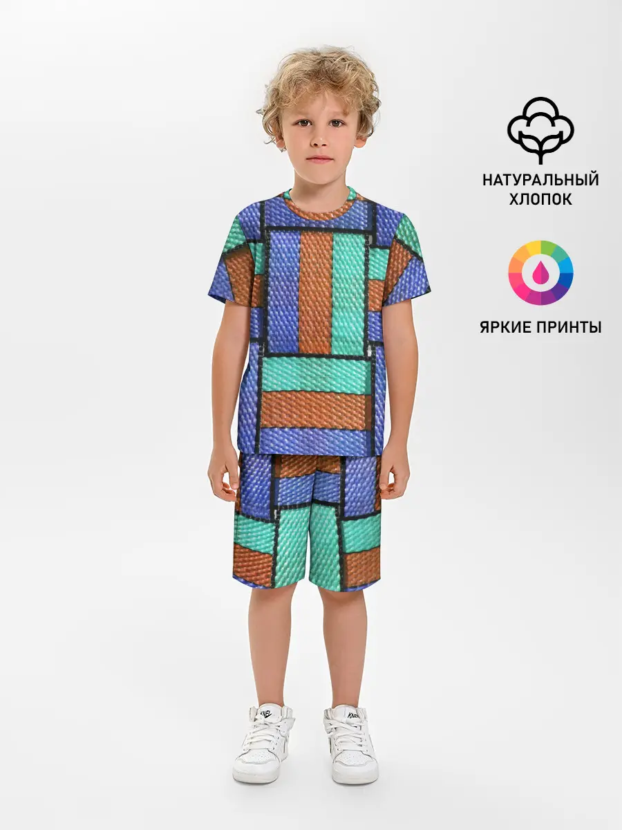 Детская пижама с шортами / Stripes