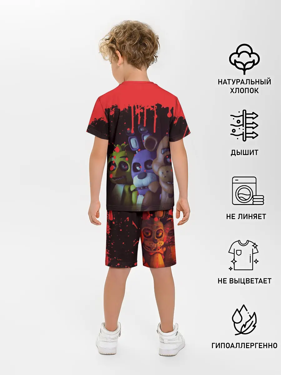 Детская пижама с шортами / Five Nights At Freddys