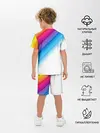 Детская пижама с шортами / РАДУЖНЫЕ ПОЛОСЫ | RAINBOW
