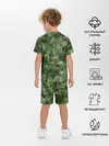 Детская пижама с шортами / Canvas Green Camo