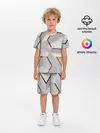 Детская пижама с шортами / 3D абстракция Iron