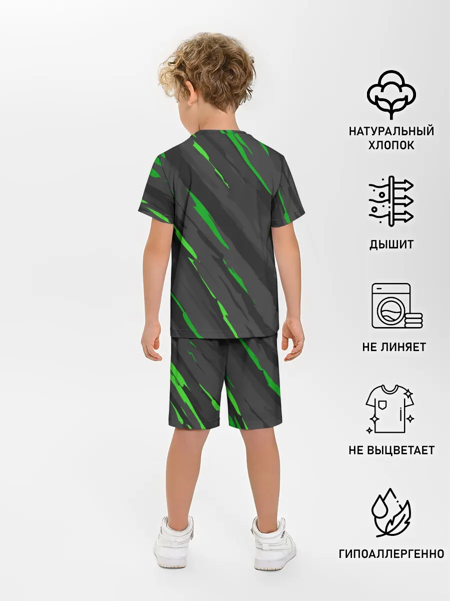 Детская пижама с шортами / KAWASAKI / КАВАСАКИ / SPORT