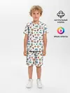 Детская пижама с шортами / Летний паттерн