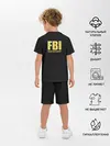 Детская пижама с шортами / FBI. Female Body Inspector.