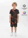Детская пижама с шортами / Лава 3D