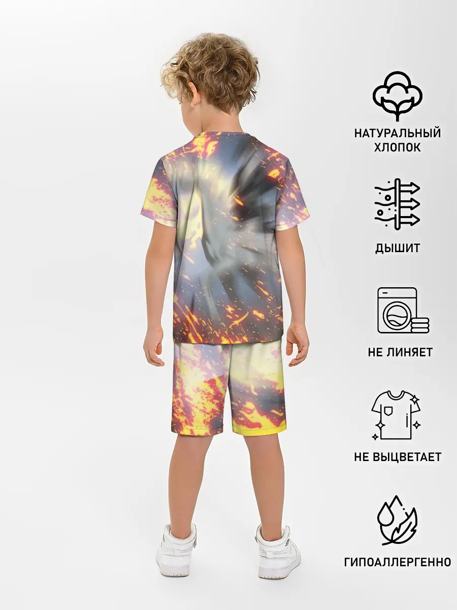 Детская пижама с шортами / Хяккимару и Мидоро | Дороро