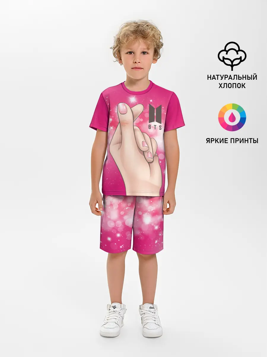 Детская пижама с шортами / BTS | БТС