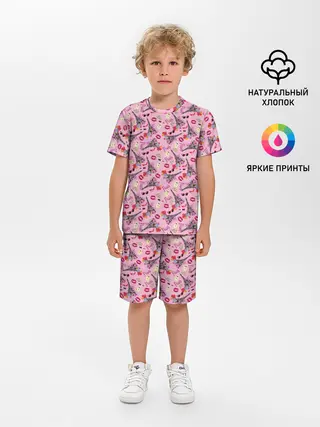 Детская пижама с шортами / Париж
