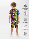 Детская пижама с шортами / AMONG US