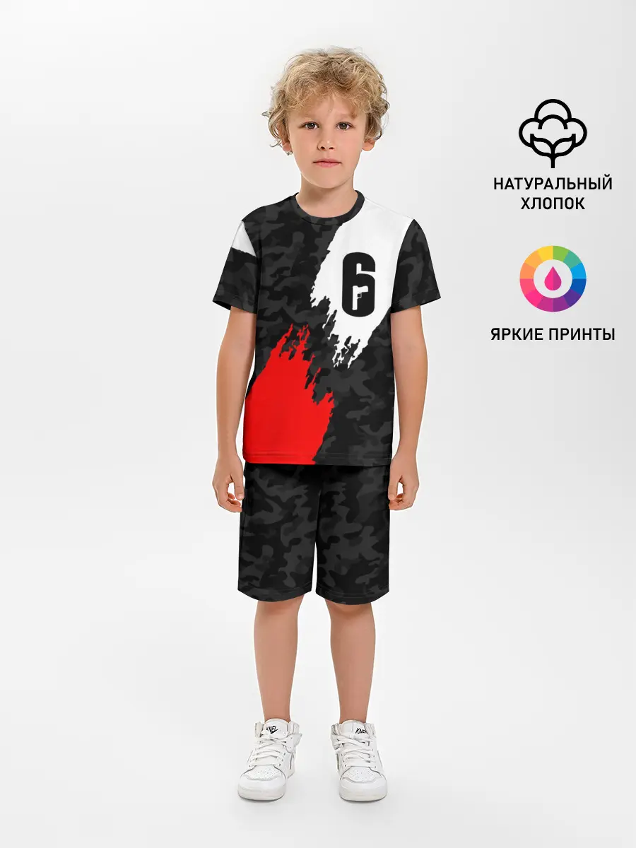 Детская пижама с шортами / RAINBOW SIX SIEGE