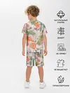 Детская пижама с шортами / Цветы