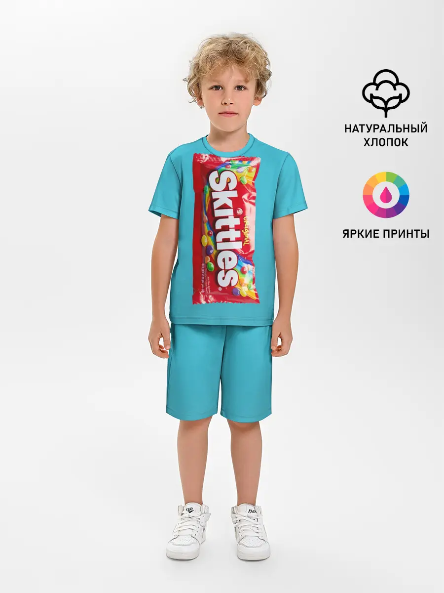 Детская пижама с шортами / Skittles original