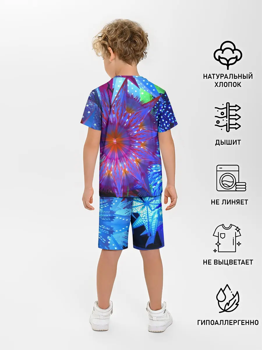 Детская пижама с шортами / Иллюзия
