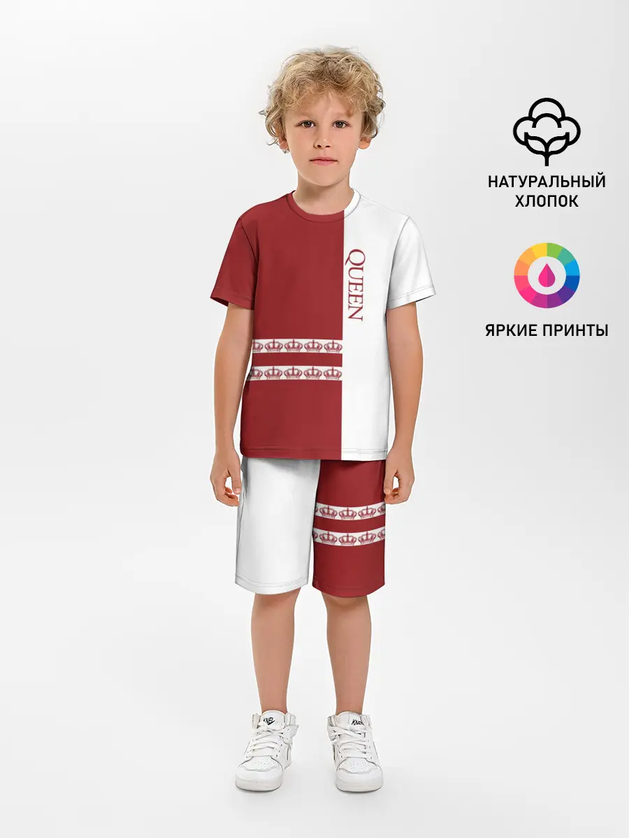 Детская пижама с шортами / Queen