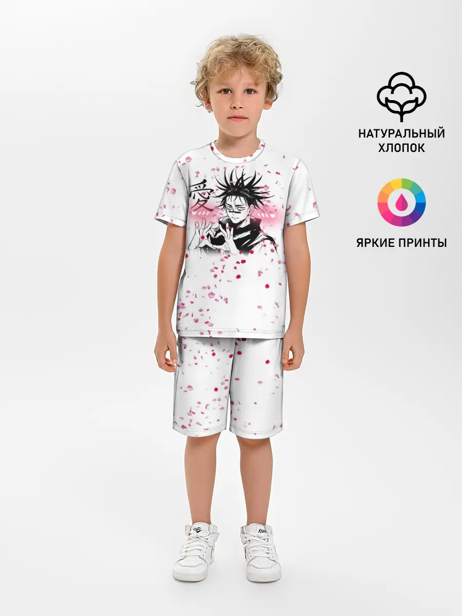 Детская пижама с шортами / Манга Аниме Любовь Сердце