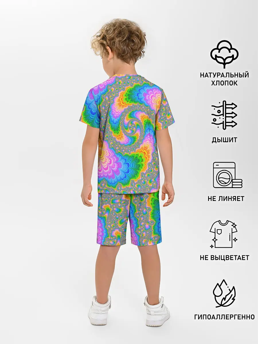 Детская пижама с шортами / КИСЛОТНЫЕ РАЗВОДЫ
