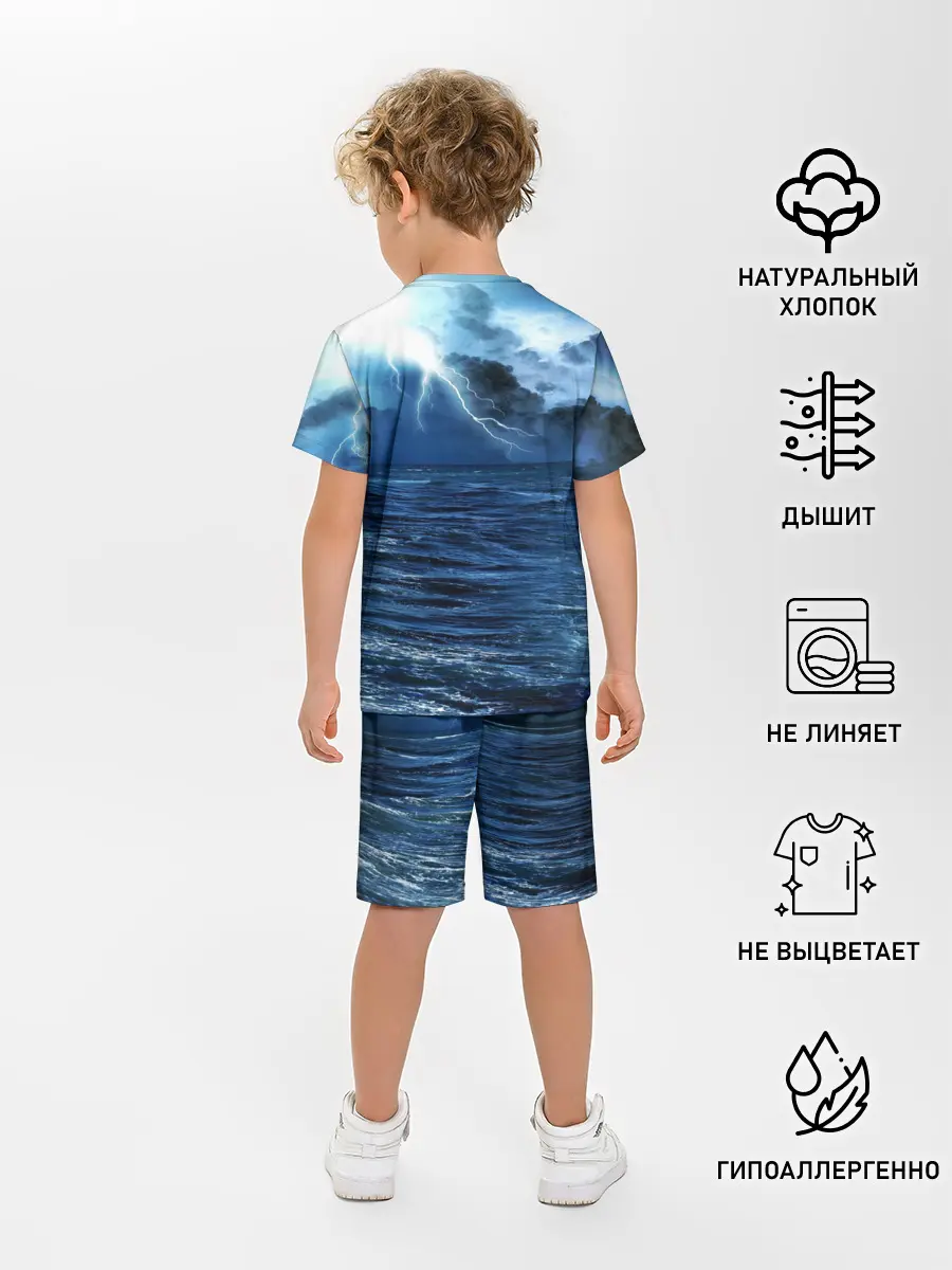 Детская пижама с шортами / God of WAR