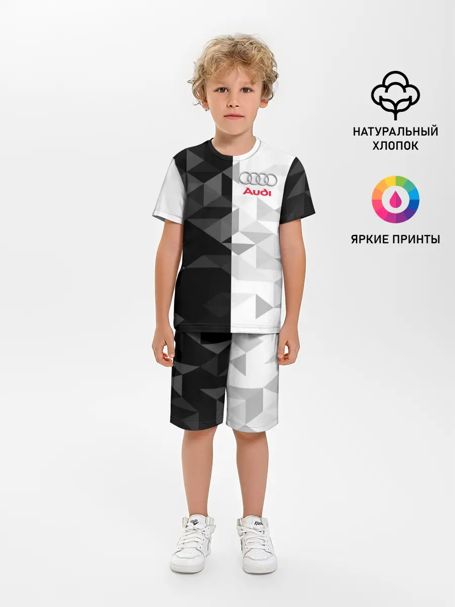 Детская пижама с шортами / AUDI | АУДИ