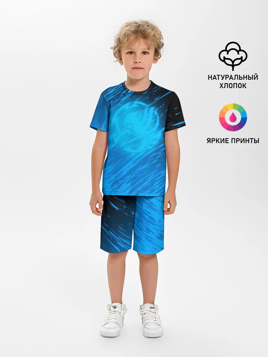 Детская пижама с шортами / Helmet Fairy tail Moon