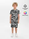 Детская пижама с шортами / КАМУФЛЯЖ GRAY