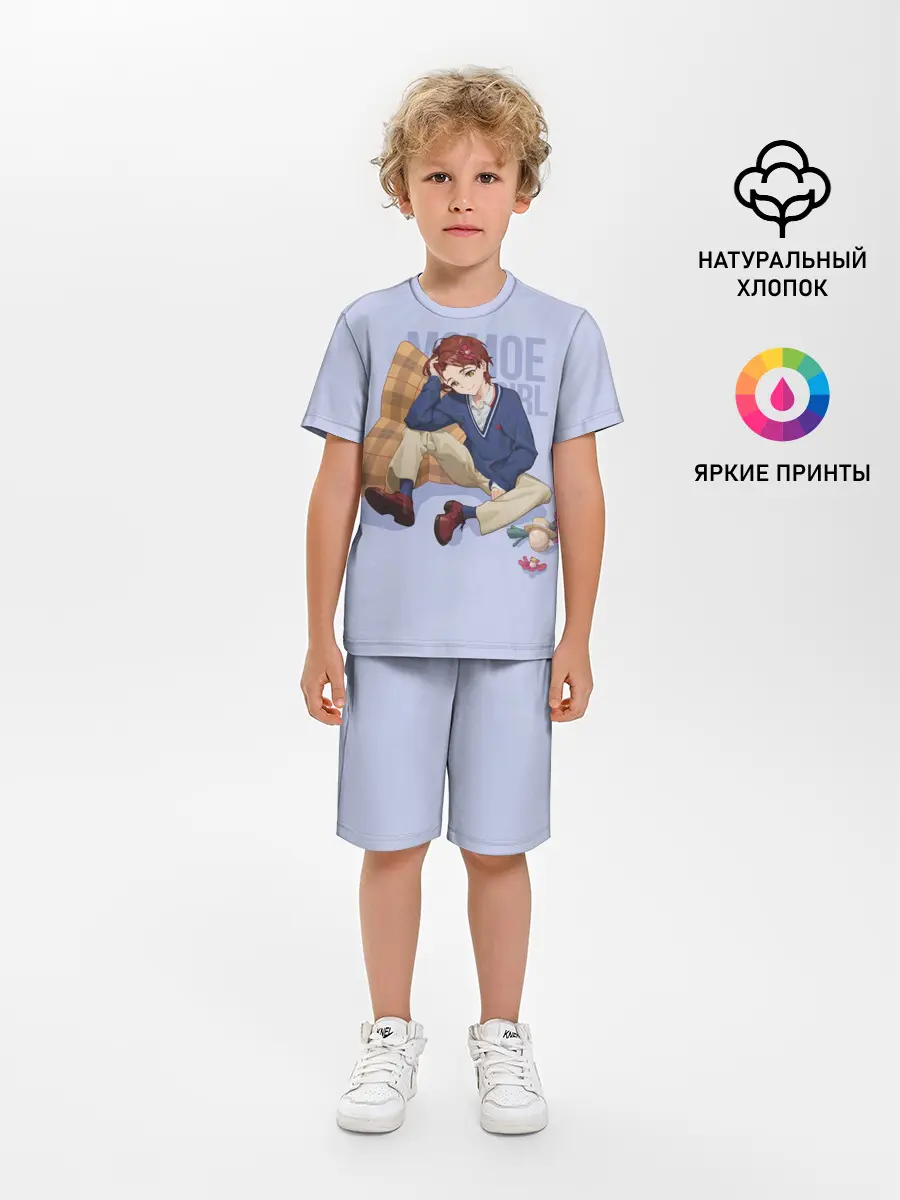 Детская пижама с шортами / Momoe Girl