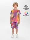 Детская пижама с шортами / vivid gradient