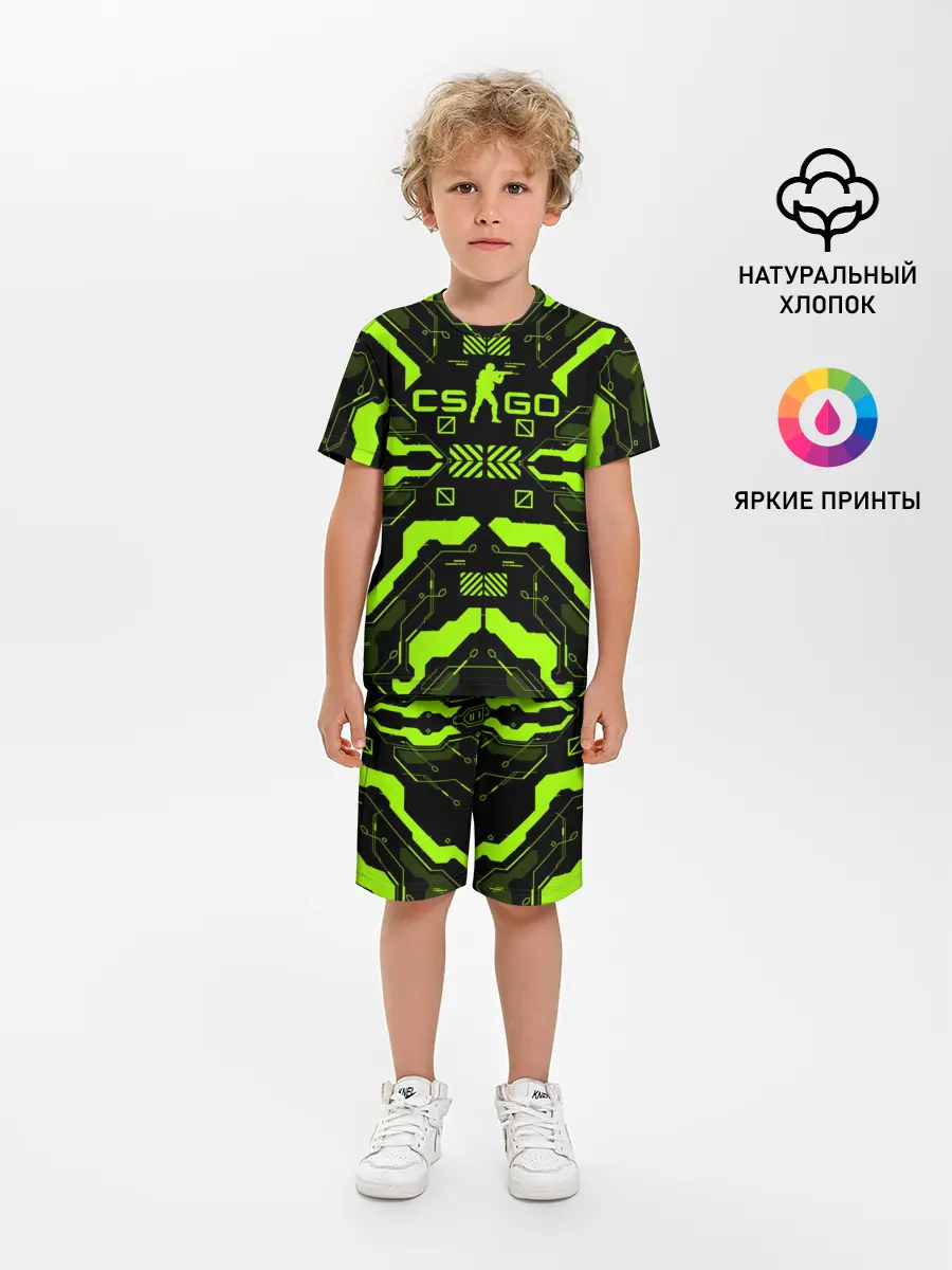 Детская пижама с шортами / CS GO