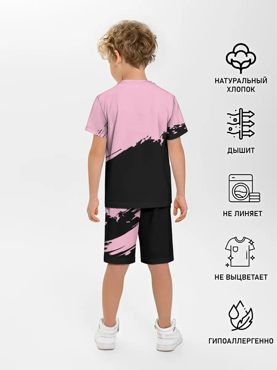 Детская пижама с шортами / BlackPink