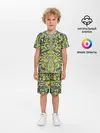 Детская пижама с шортами / УЗОР , ФУТУРИЗМ,