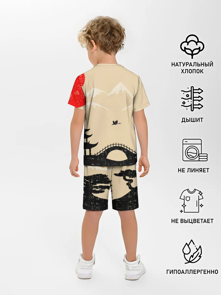 Детская пижама с шортами / JOJO BIZARRE ADVENTURE | ПРИКЛЮЧЕНИЯ ДЖОДЖО