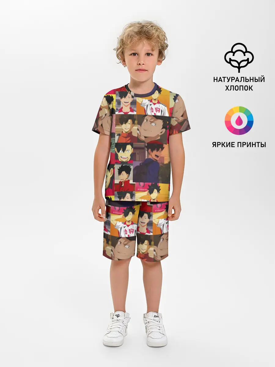 Детская пижама с шортами / КУРОО ТЕЦУРО / TETSURO