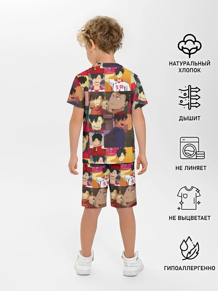 Детская пижама с шортами / КУРОО ТЕЦУРО / TETSURO