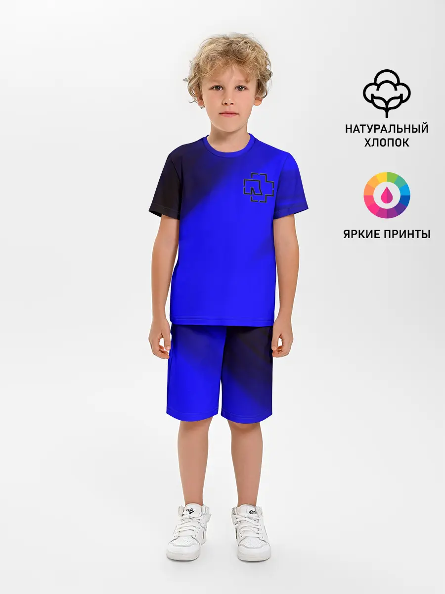 Детская пижама с шортами / Rammstein.