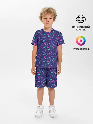 Детская пижама с шортами / Париж