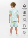 Детская пижама с шортами / Ромашки