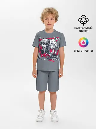 Детская пижама с шортами / Начнём игру