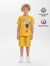 Детская пижама с шортами / CUPHEAD